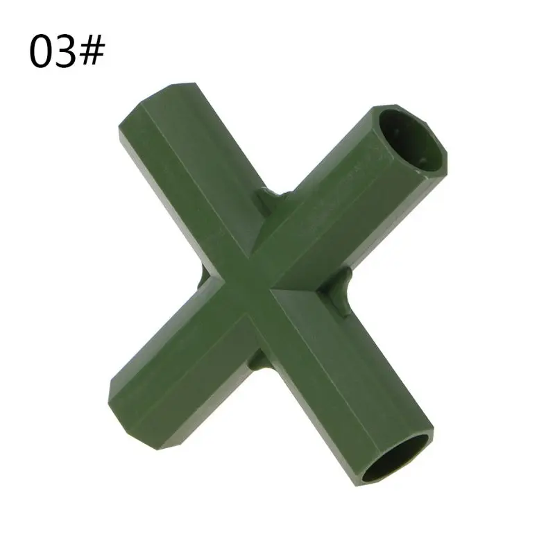 Flat Angle 4-Way Пластик 16 мм/0.63in шланговый соединитель плоский правый угол 3/4/5 способов совместных стеллаж для выставки товаров собрать адаптер трубки Запчасти приусадебное Садоводство инструменты - Цвет: Flat Angle 4-Way