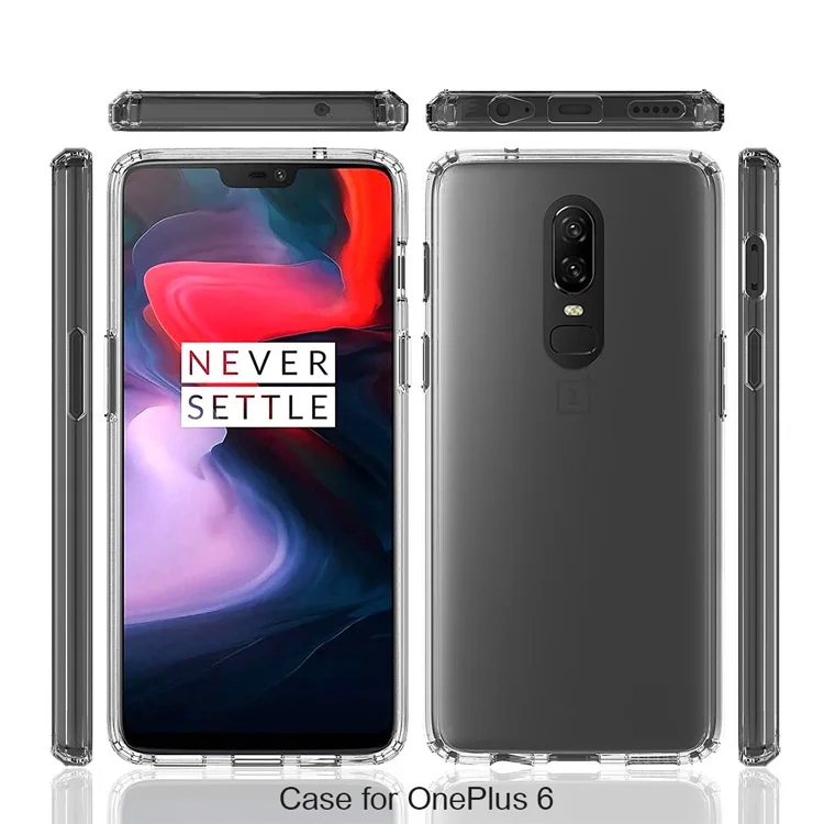 Чехол для Oneplus 7 Pro Прозрачная силиконовая задняя крышка серии Nature чехол из ТПУ 7T 5T