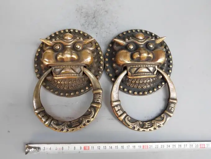 Китайские кольца для дверей из чистой латуни | Дом и сад