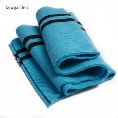 Kewgarden 85*15 см эластичные полосатые ребра манжеты аксессуары для одежды стрейч вязать нить ткань куртка толстовка декольте 2 шт./партия