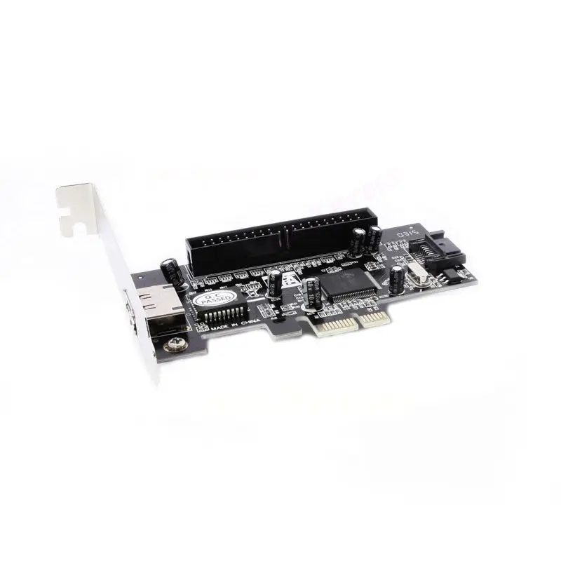 Новая карта контроллера PCI e Express IDE SATA eSATA внутренний внешний адаптер