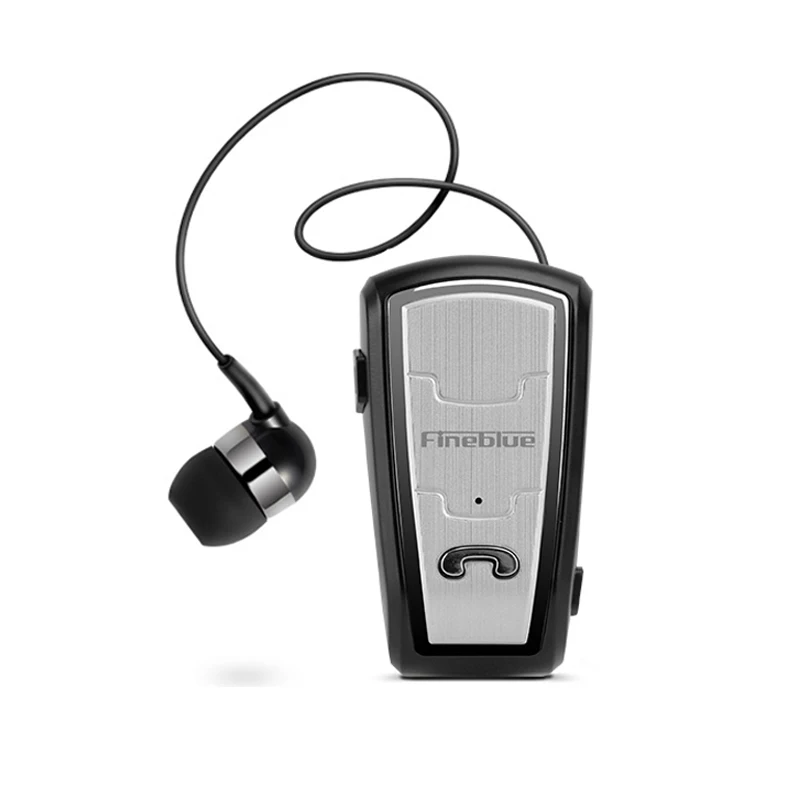 Наушники Fineblue FQ208 Bluetooth V4.0 с выдвижным кабелем для автомобиля Беспроводные Бизнес