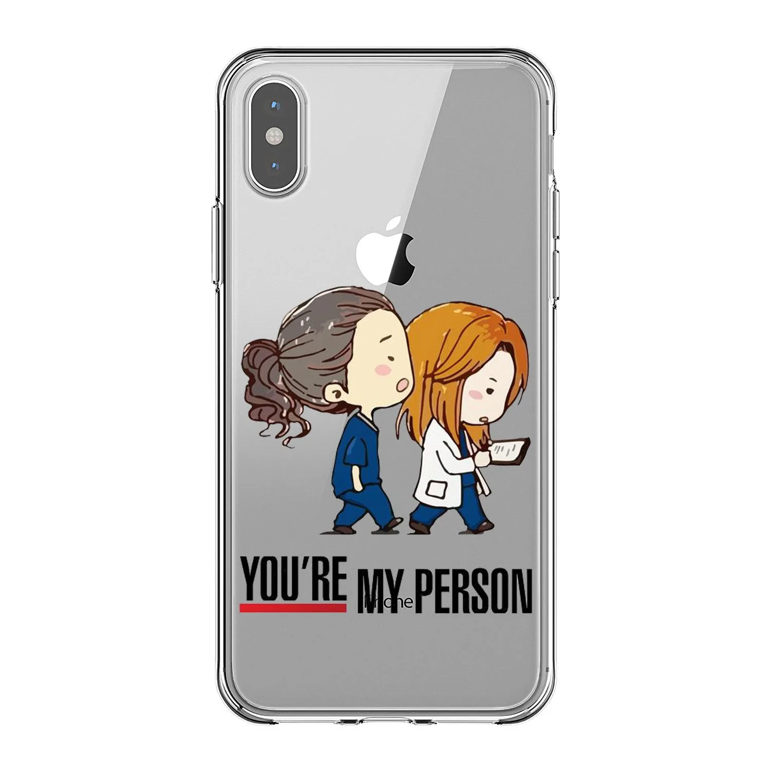 Мягкие силиконовые ТПУ чехлы для телефона Greys анатомия You are my person чехол iPhone 11 Pro MAX