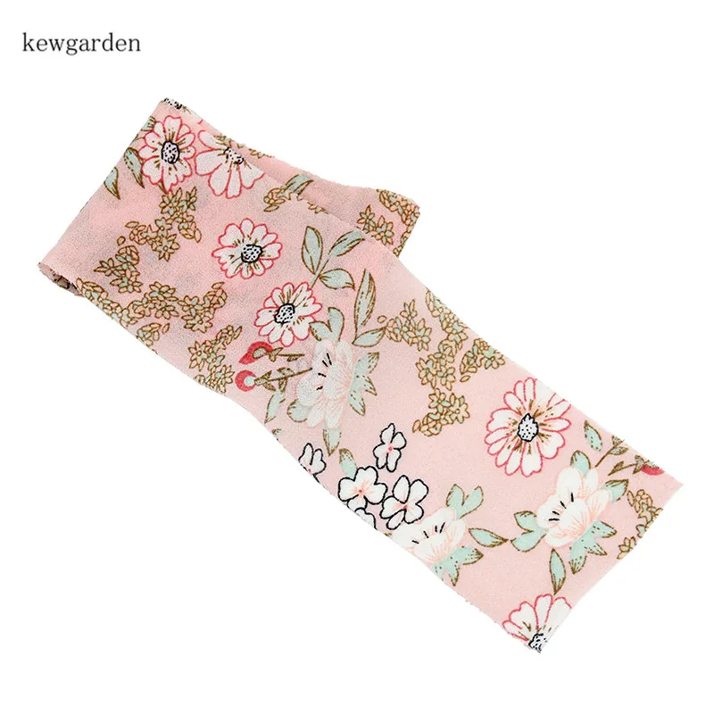 Kewgarden 6 см 2 5 &quotтканевый пояс летняя шифоновая ткань с цветами ленты вручную