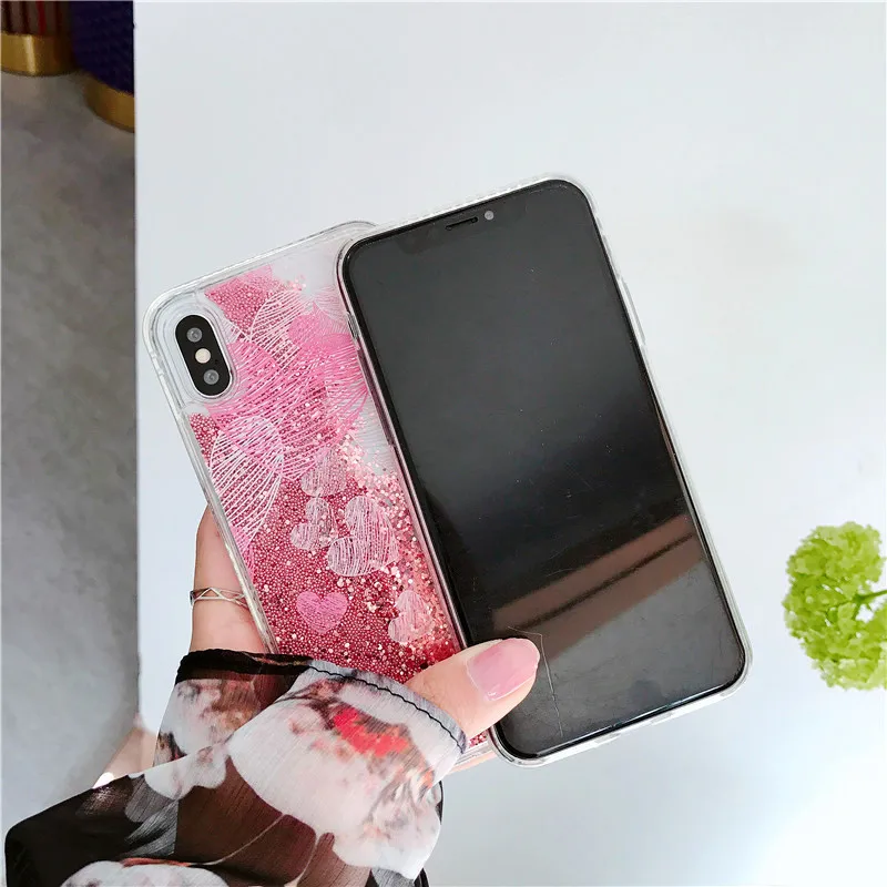 Jiban люблю цветы зыбучие пески телефон чехол для iPhone 7 Plus милый мультфильм