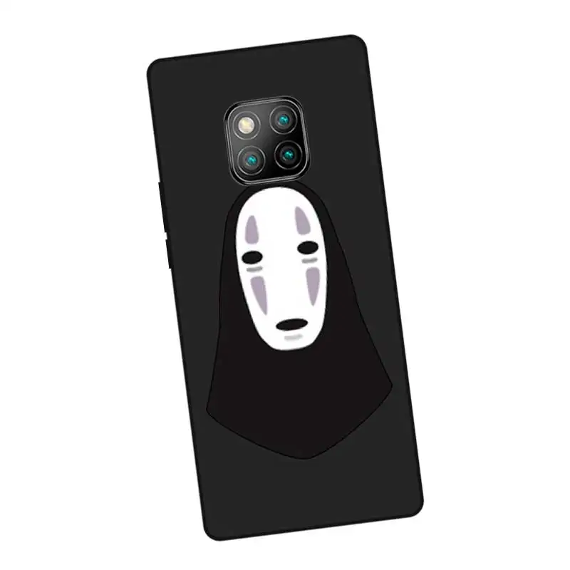 N357 No Face Man черный силиконовый чехол для huawei mate 8 9 10 20 30 Lite Pro |