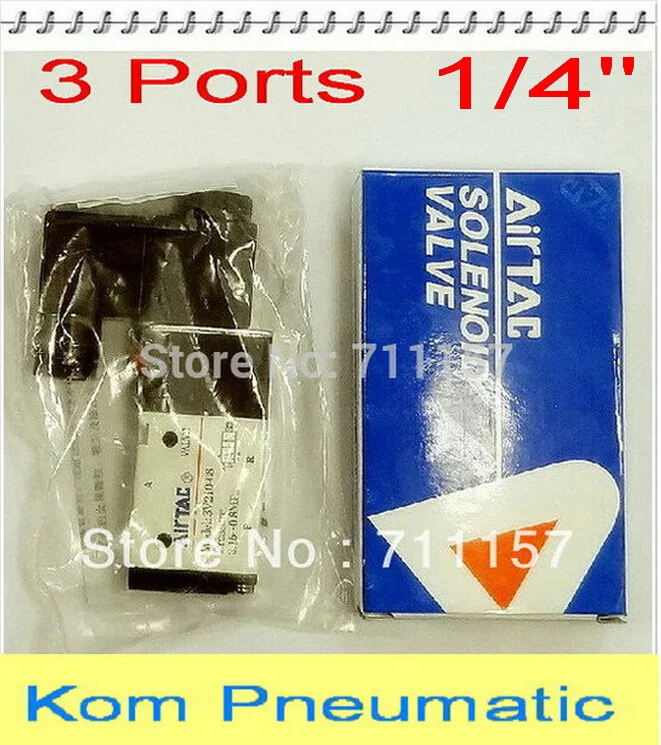 10 шт./лот Fedex бесплатная доставка 3 ходовой 1/4 &quotBSP 1/4&quot Пневматический