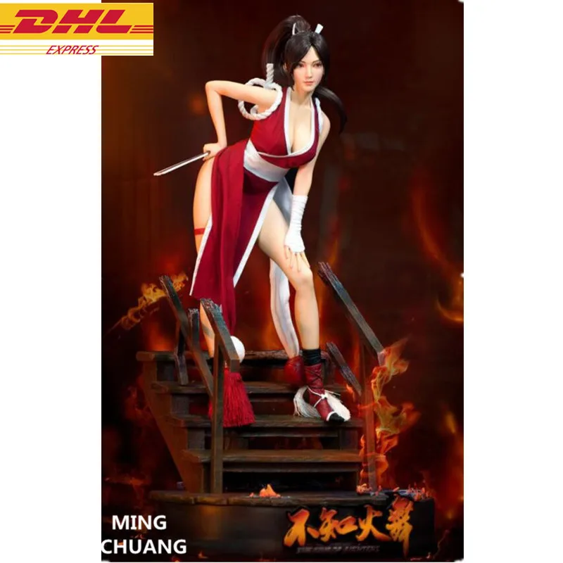 Статуя KING OF FIGHTERS бюст XIII Mai Shiranui экшн фигурка Ver 1:4 GK аниме сексуальные фигурки 50 см