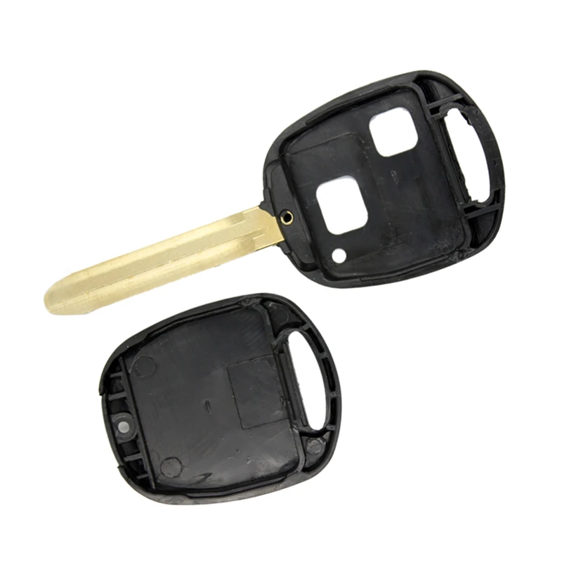 Складной флип брелок для автомобильного ключа с двумя кнопками Toyota 1 шт.|fob key|fob