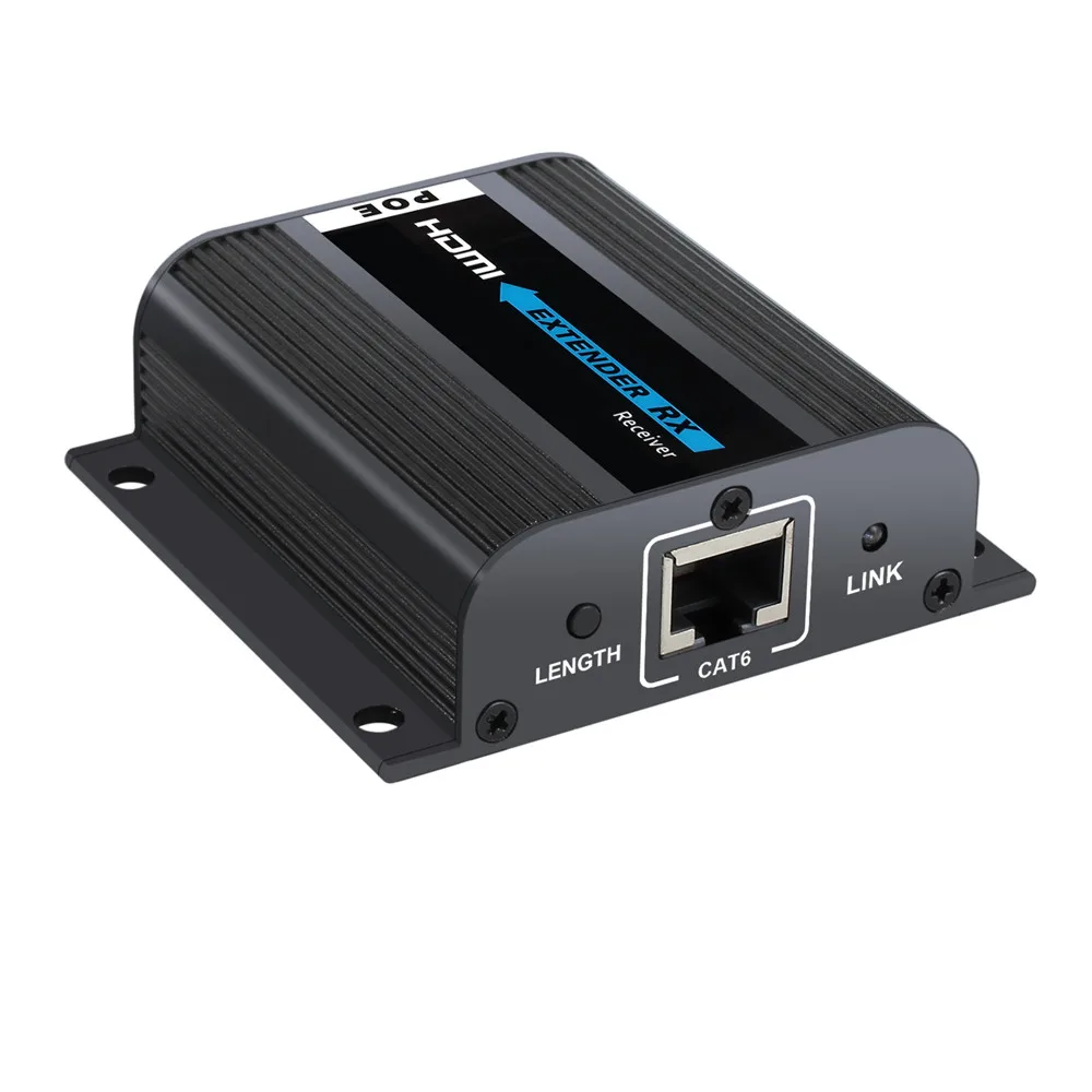 PROZOR 40 м 1x2 HDMI совместимый расширитель сплиттер Ретранслятор с 2 портами выход