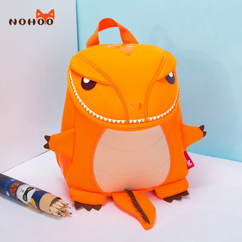 Детский рюкзак динозавр NOHOO ранец сумка для игрушек в виде объемной мультяшной