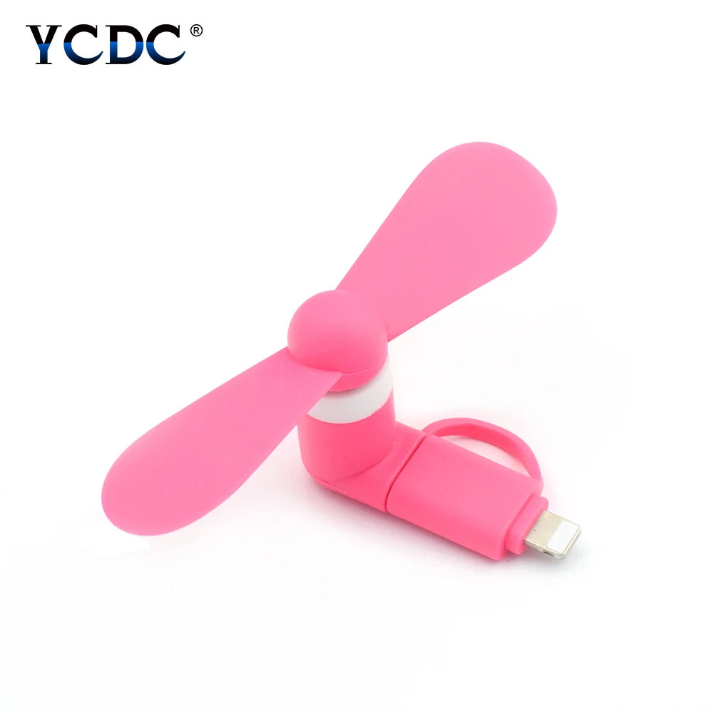 YCDC портативный 5 в мини USB Вентилятор Кулер смартфон для IPhone 5 6 6s 7 Plus ручной телефон вентилятор охлаждения для samsung Xiaomi Android