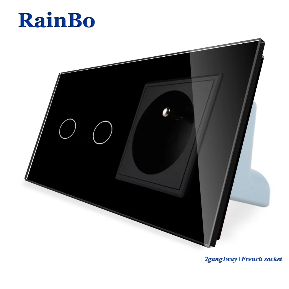 RainBo Luxury-управление сенсорным экраном-закаленное стекло-панель-настенный