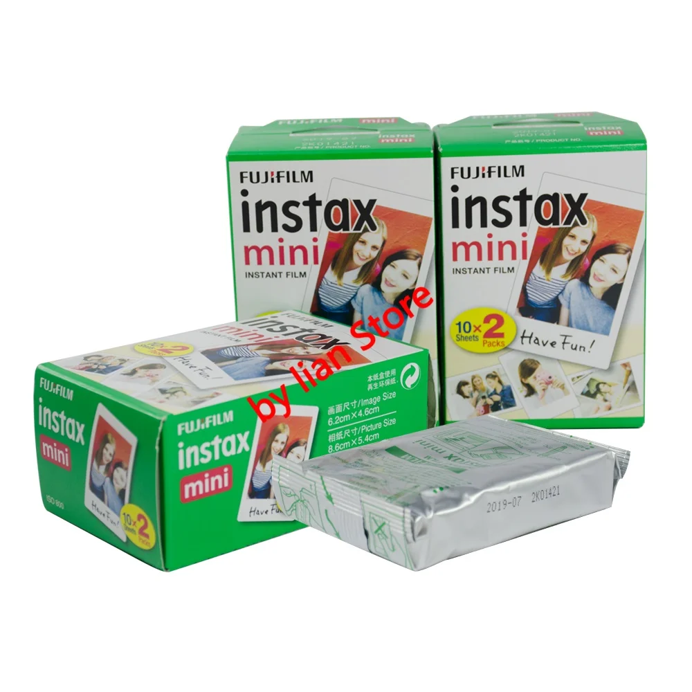 Белая пленка Fujifilm Instax Mini8 3 дюйма 70 листов для мгновенной фотокамеры Mini 9 7c 7s 25 50s 90 +