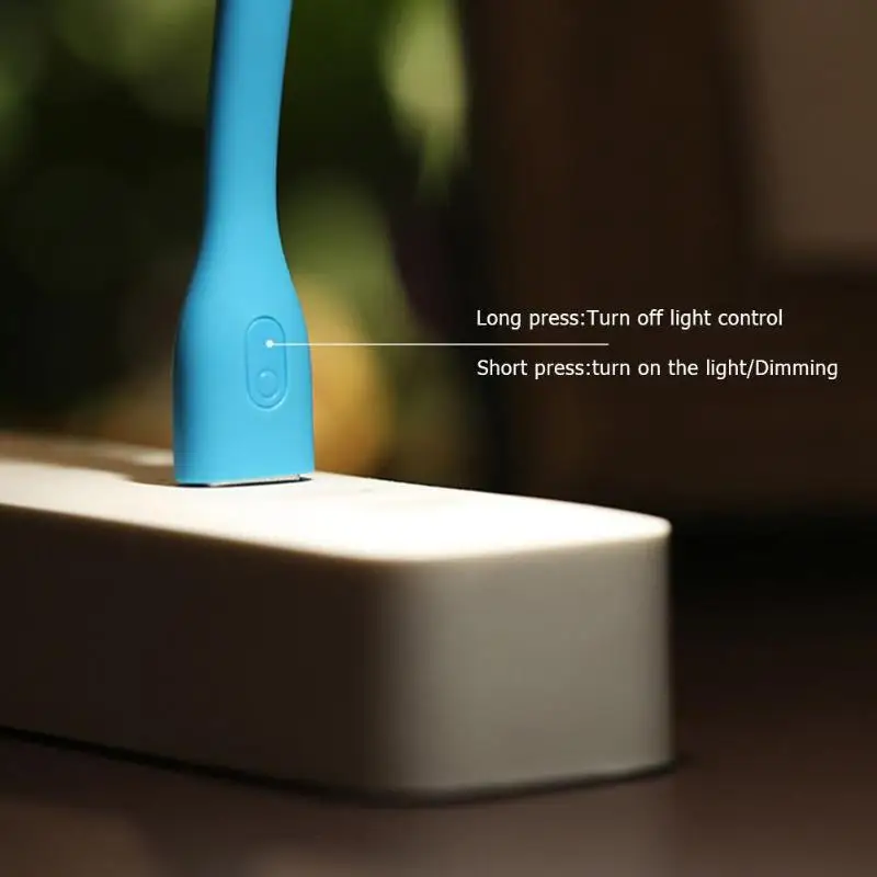 Xiaomi Mijia Mini USB Reading Lights Flexible Dimmable Night Light LED Gadgets Portable Lamp for Power Bank PC Notebook Computer
