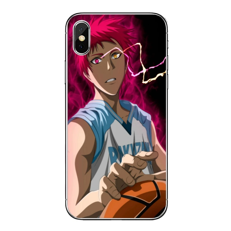 Чехол для телефона kuroko no basket Akashi anime мягкий чехол iPhone 8 7 6s 6 plus XR X XS Max SE 5s 5c 5 4 iPod