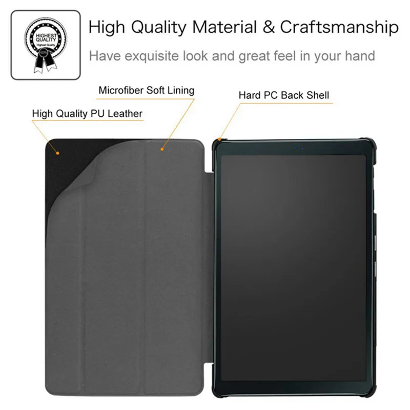 IBuyiWin магнитный складной из искусственной кожи чехол для samsung Galaxy Tab A T510 T515 10," планшет Funda Capa чехол+ подарки