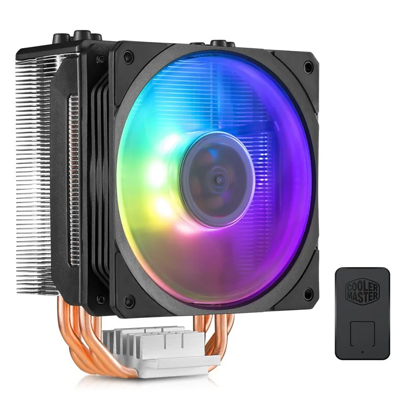 Cooler Master T400 ARGB кулер для процессора 4 тепловые трубки радиатор 120 мм RGB вентилятор для intel 115X1366 2066 2011 AMD AM4 AM3 Охлаждение процессора