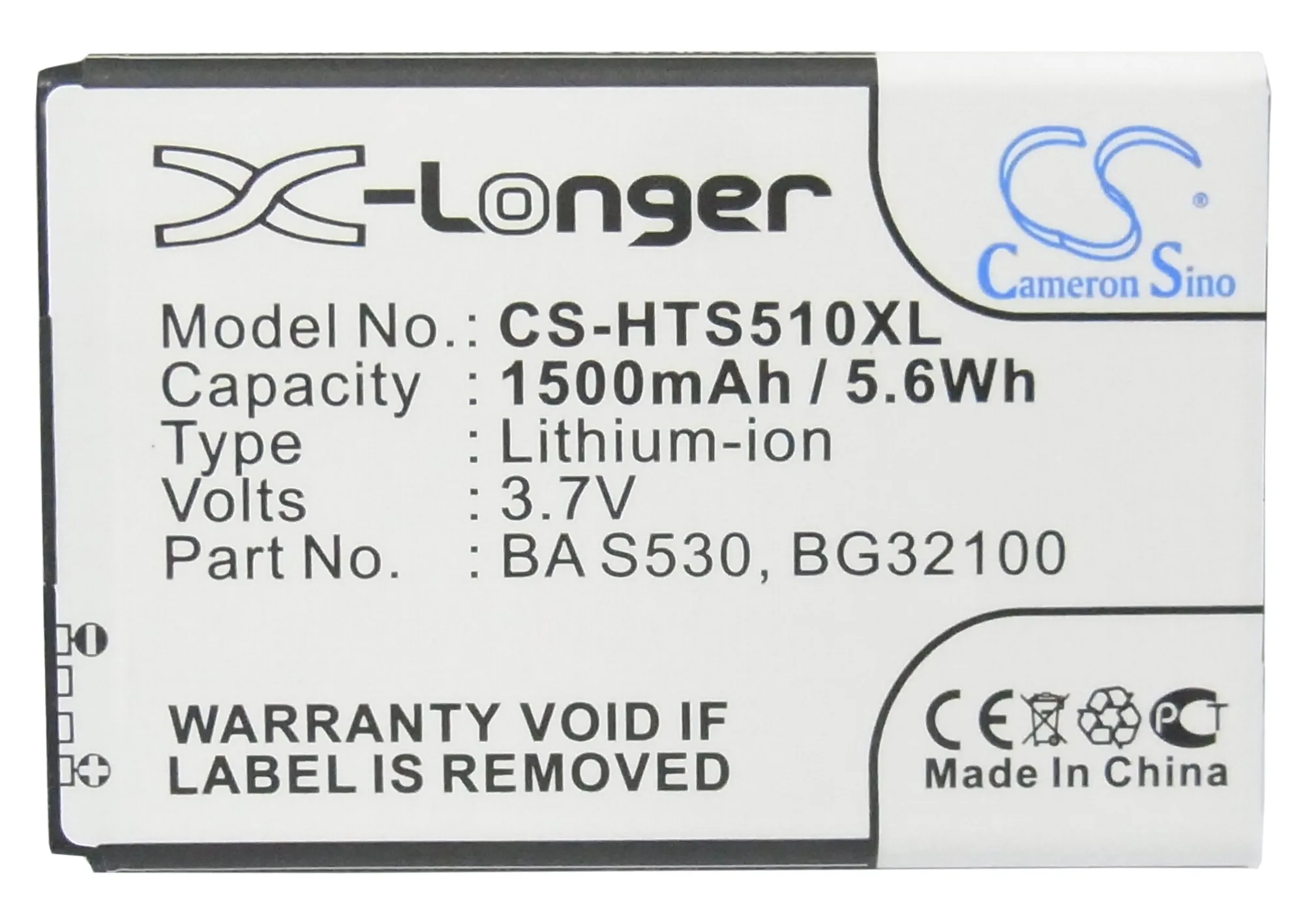 Cameron Sino 1500 мАч батарея BG32100 BH11100 для HTC/Google C510/C510e Desire S G15 PG88100 S510b/S510E Сага G12 |cameron