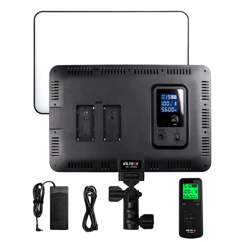 Viltrox VL 400T + 2M Stand 40W 3300 5600k Slim LED светильник Light Panel Kit Bi color CR95 Wireless Remote Photo Fill