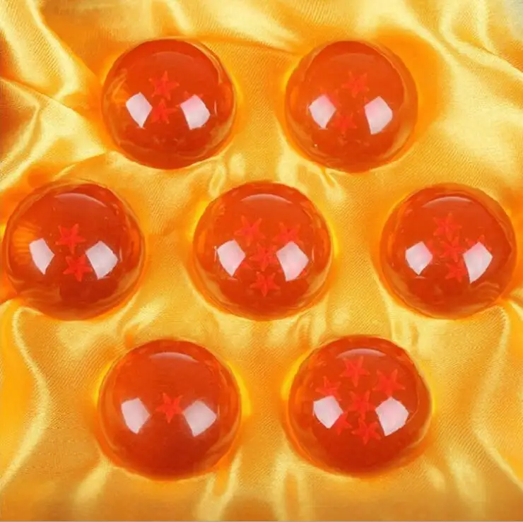 Dragon Ball Хрустальные шарики 3 5 см Набор из 7 шт. шары полный набор Новый в коробке