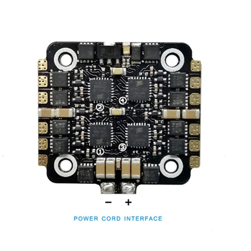 20x20 мм Spcmaker SPC 20A BLheli_S 2-4S 4 в 1 бесщеточный ESC поддержка Dshot для гоночной камеры Дрон RC