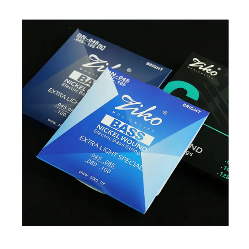 ZIKO DN-045 4strings 5strings 6strings Bass Electric strings parts wholesale musical instruments Accessories | Спорт и развлечения