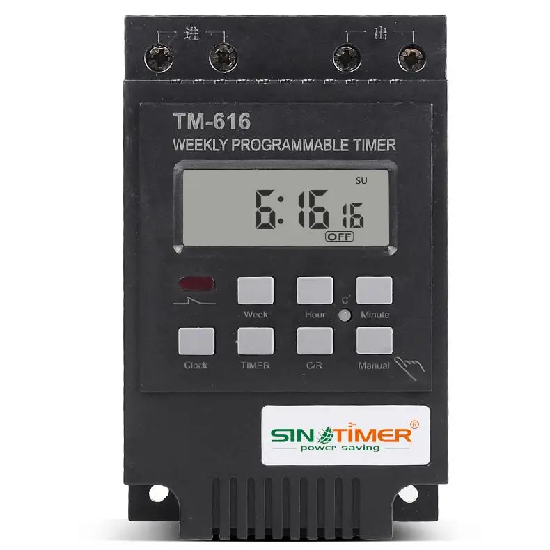

SINOTIMER TM616 Программируемый Цифровой Таймер 220В