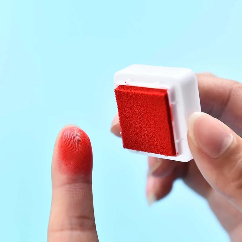 Штемпельная подушка для пальцев 20 цветов скрапбукинга рисования чернильные