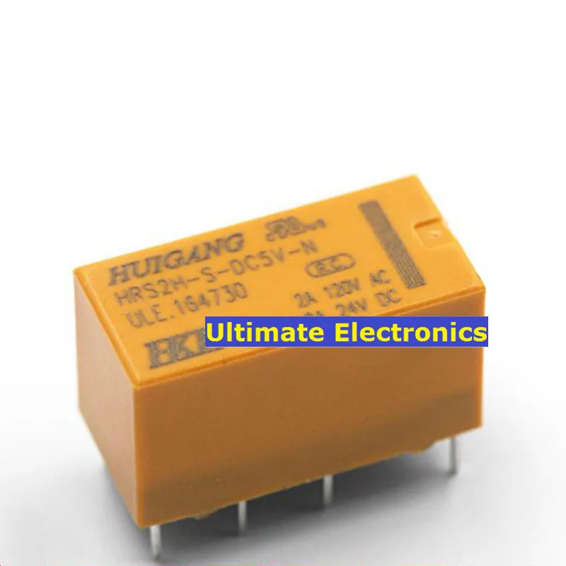 

10pcs HRS2H-S-DC5V-N 5V 8-pin 2A 4078 Signal Relay