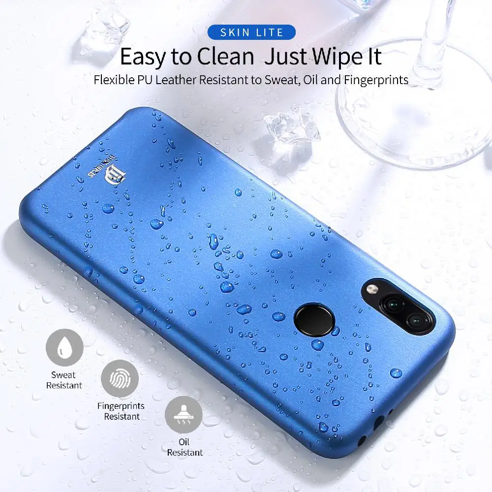 Kuulee DUX DUCIS For Redmi 7/Y3 PU Leather Soft Case Shockproof Full Protection Phone Back Cover | Мобильные телефоны и