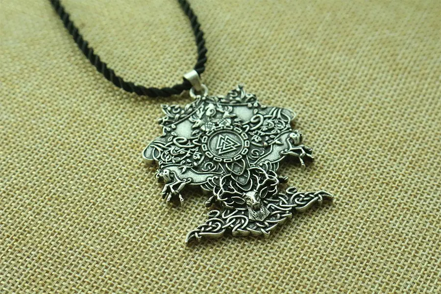 1 шт. мужское ожерелье в стиле викингов кельтский олень кельтская лошадь