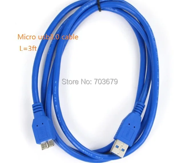 Новый кабель USB 100 3 фута типа А для Micro B шт./лот | Электроника