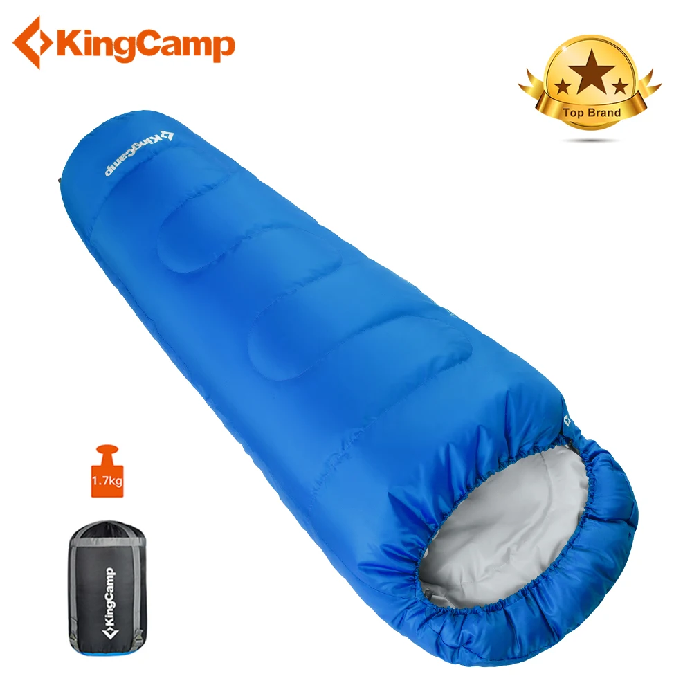 KingCamp Сверхлегкий портативный спальный мешок для мам кемпинга взрослых хлопковый