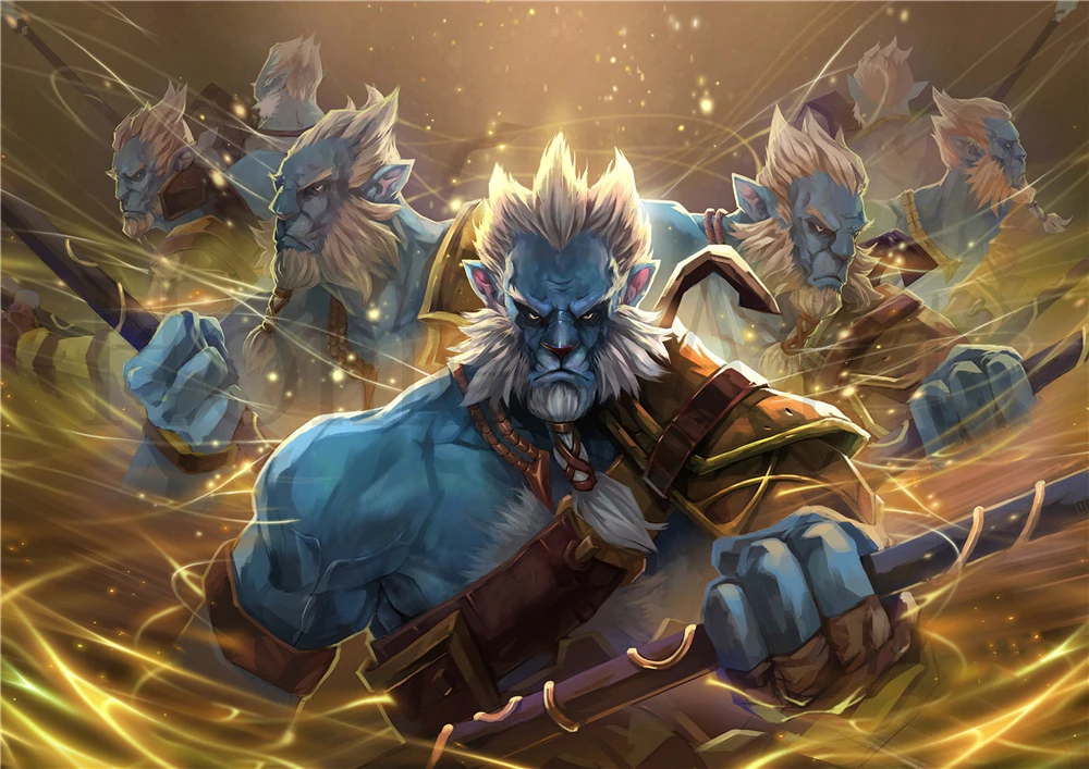 Плакат DotA прозрачные наклейки на стену украшение для дома высокое качество