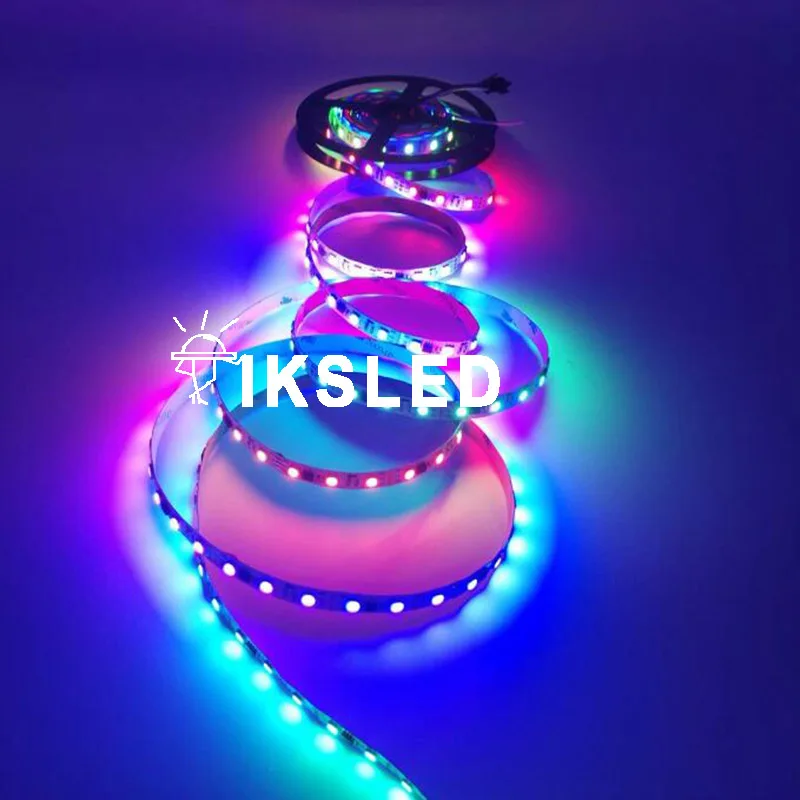 5 м/лот RGB Мечта Магическая Светодиодная лента DC12V IP67 водонепроницаемый 1903 IC 2811 5050