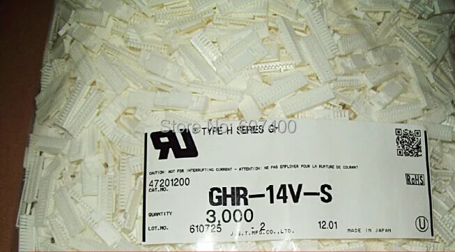 

GHR-14V-S CONN корпус GH 14POS 1,25 мм Белые Корпуса соединительные клеммы JST корпуса 100% новые и оригинальные детали