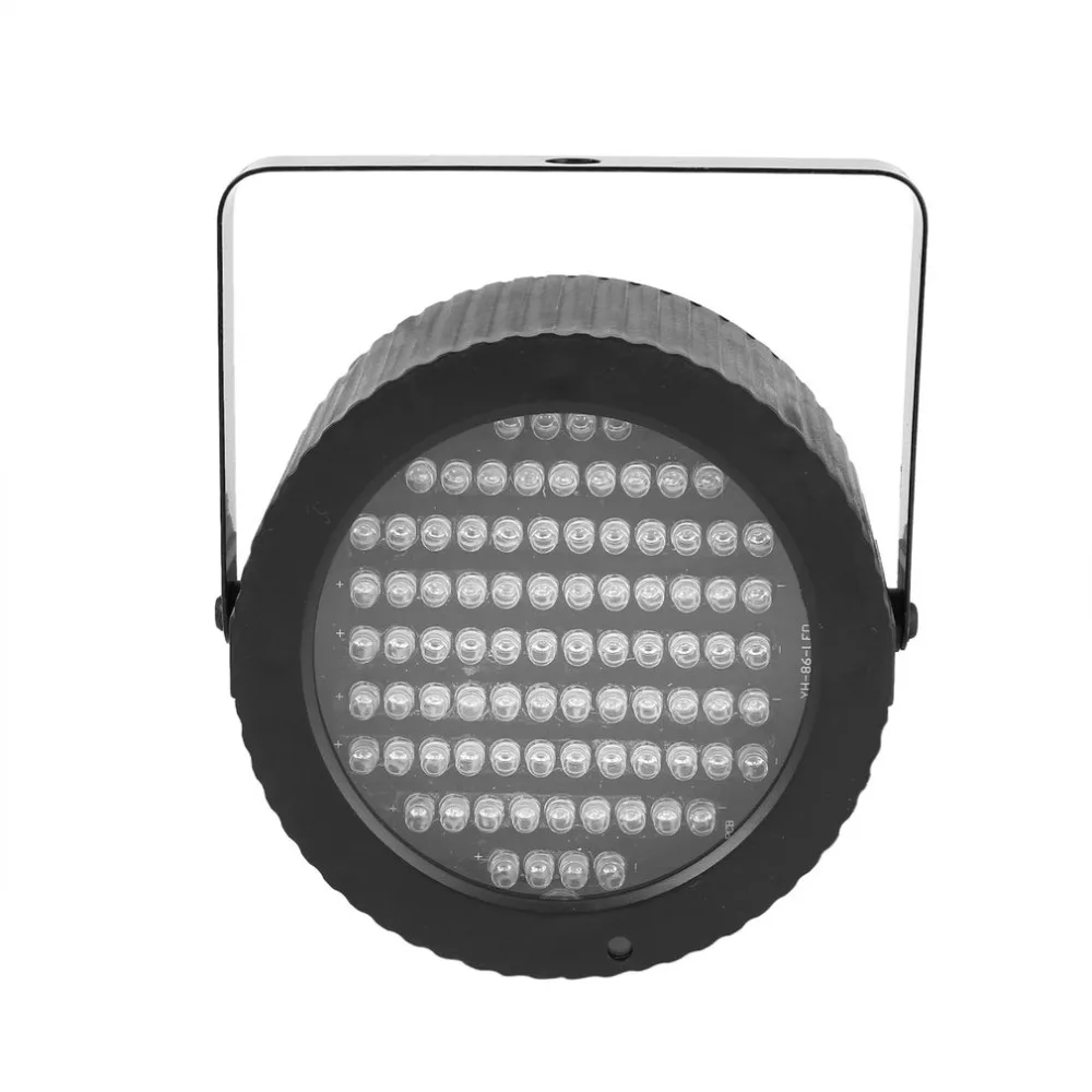 Сценический Par свет 86 светодиодов DMX512 RGB Стробоскоп освещение вечеринки для диско