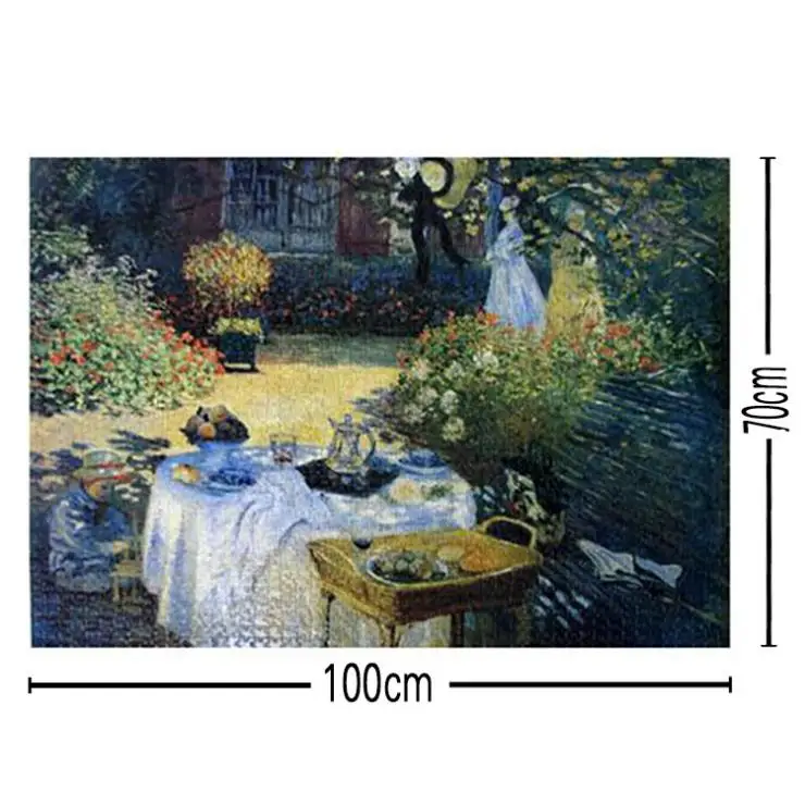 9 Types Hot Sale Free Shipping 2000 Pieces world famous Painting Adult paper Puzzle pieces for home decorating | Игрушки и хобби