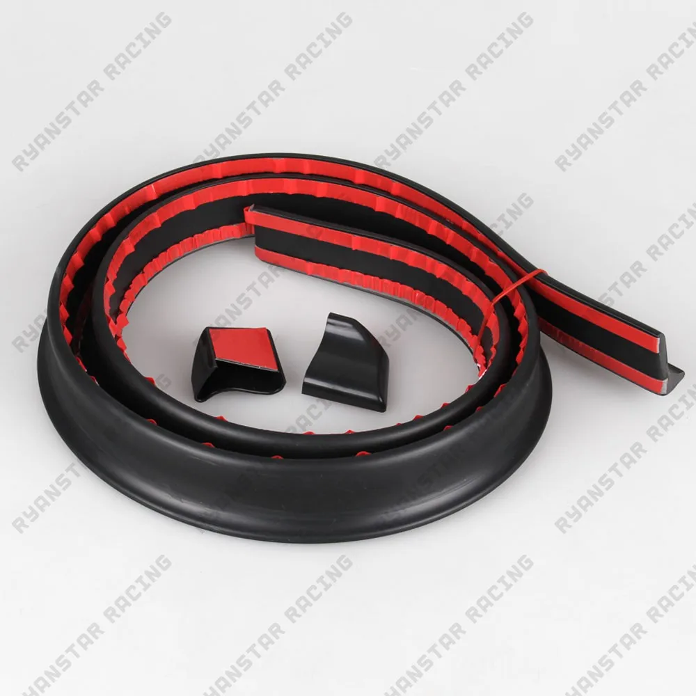 Бесплатная доставка универсальный резиновый мягкий черный Автомобильный задний