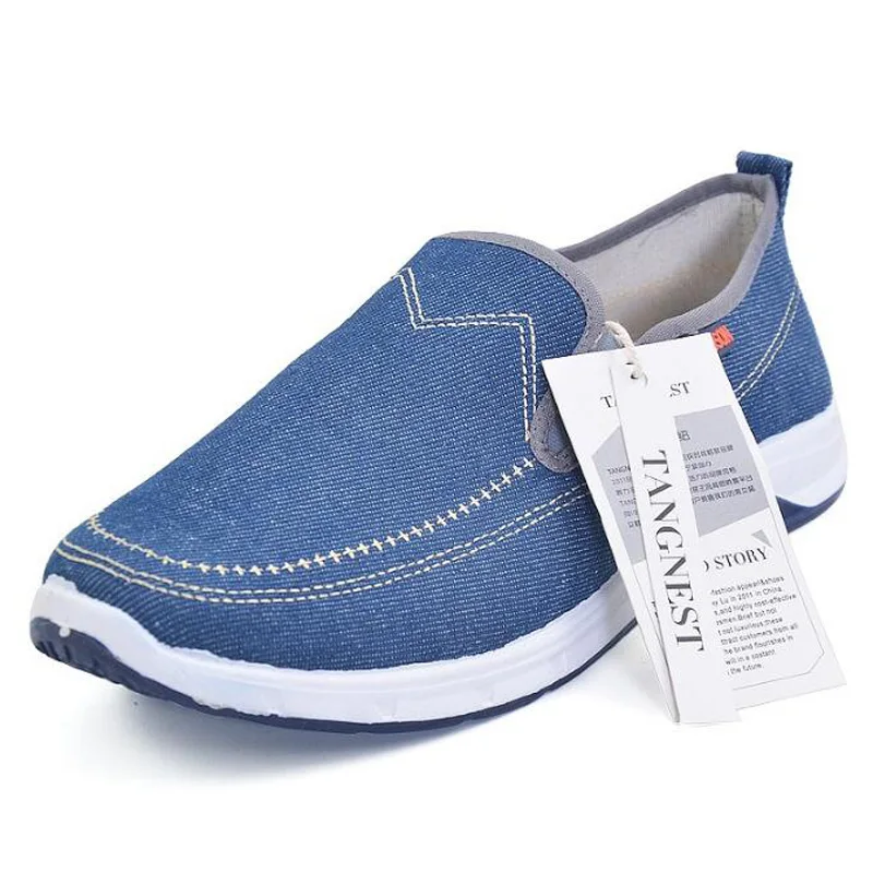 Tangnest 2016 Fashion Men Casual Shoes Spring Summer New Peking Comfortable Slip-on Canvas Man XML108 | Обувь