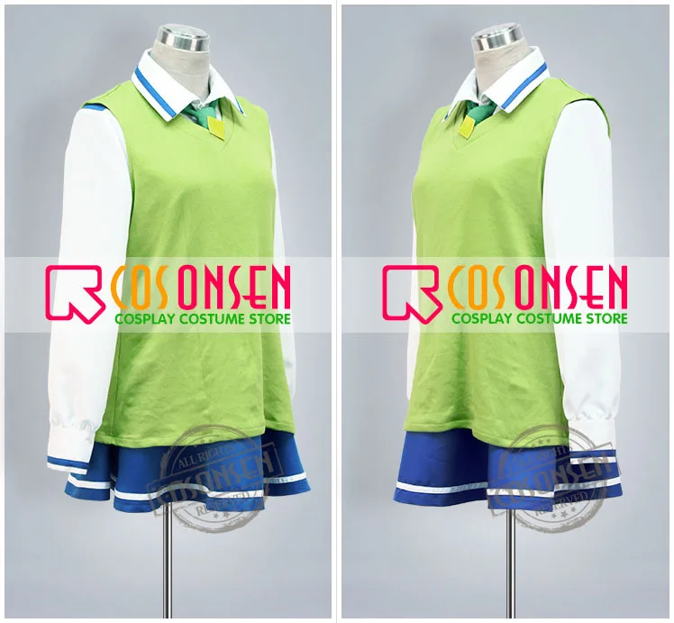 Костюм для косплея ONSEN улыбка готовое лечение Марта Мидорикава НАО полный