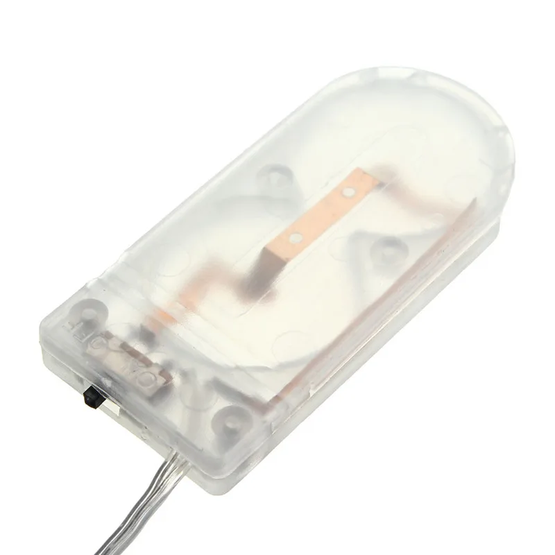 Водонепроницаемый светодиодный струны 3 м батарея питание многоцветный медный