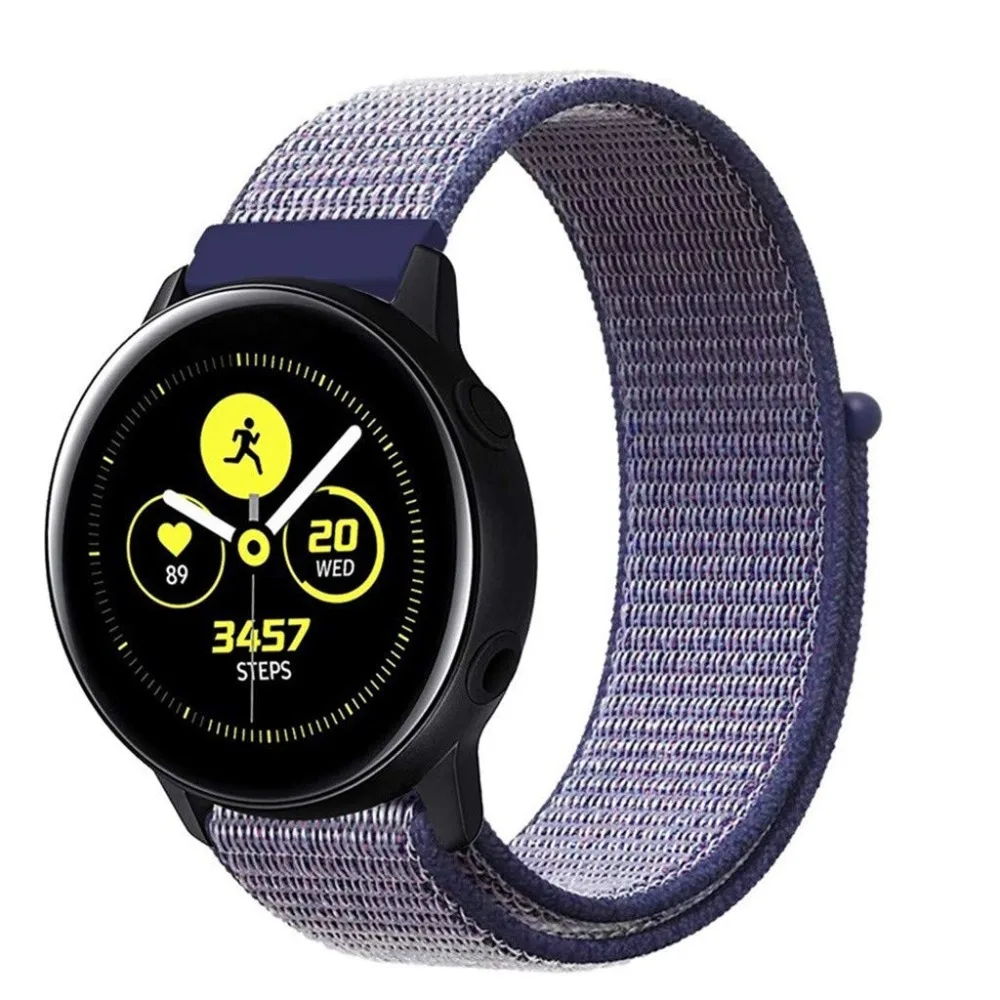Gear S3 frontier ремешок для samsung Galaxy watch 46 мм/active 2 Amazfit bip/gtr 47 мм huawei watch gt ремешок 20 мм 22 мм ремешок для часов