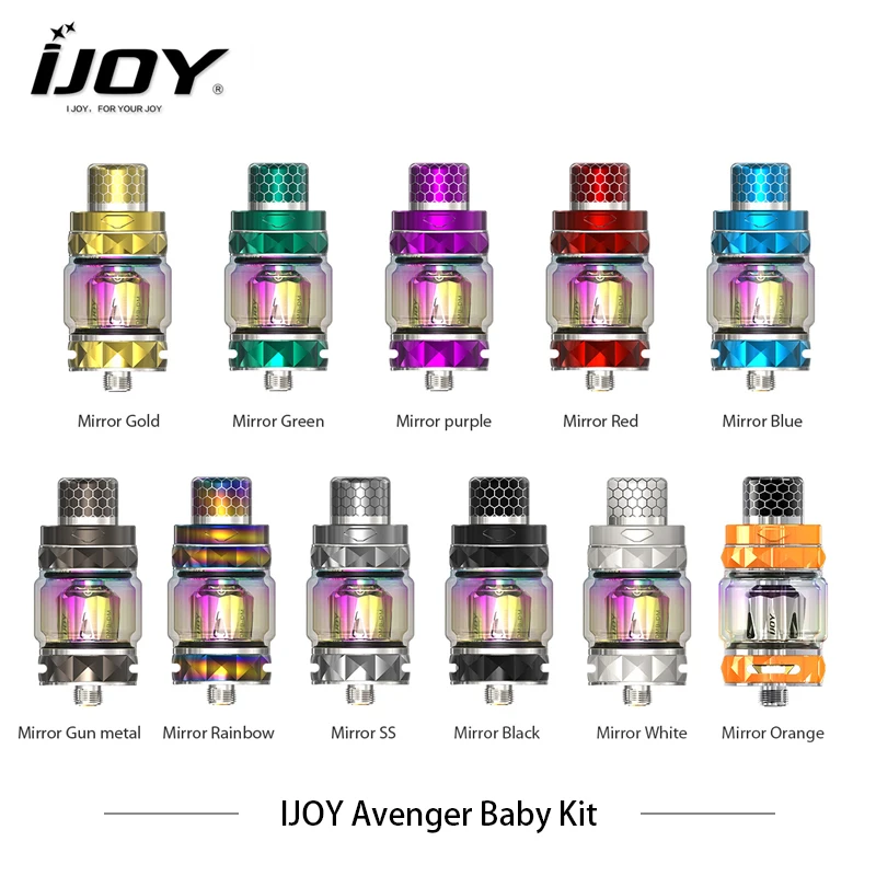 IJOY Avenger Baby Kit Max 108w Box Mod Vape AI voice control mod Dual 20350 2800mah Battery Pod/Power/TC/TCR Modes Vaporizer | Электроника