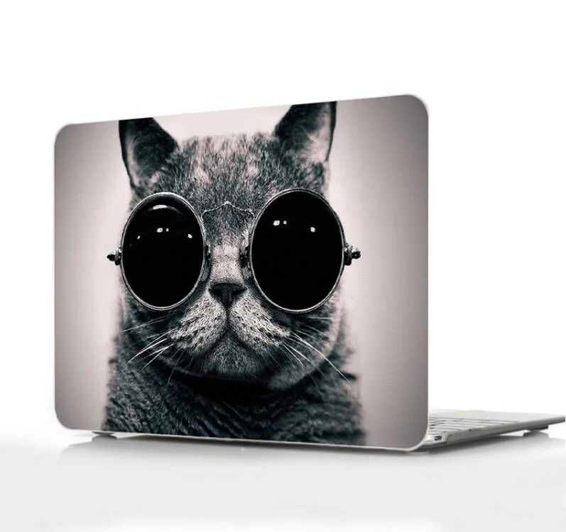 Чехол для планшета с цветным принтом Жесткий Apple Macbook Pro 12 13 15 Air 11 Touch bar Retina дюймов