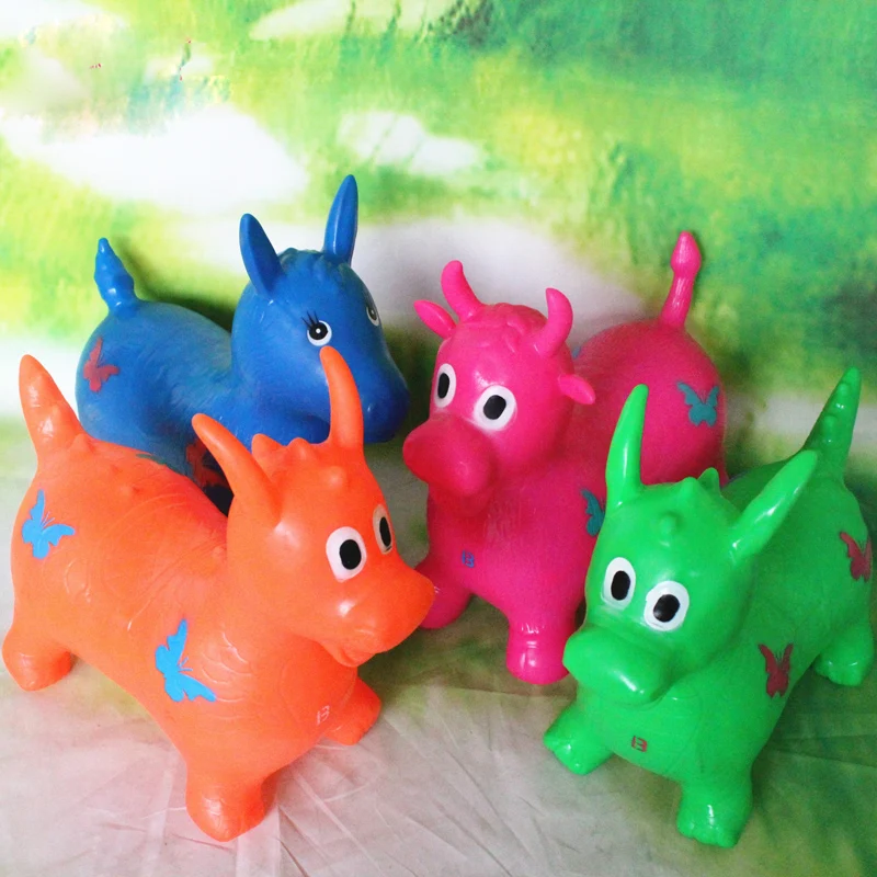 2018 Маленький милый прыгающий олень надувная игрушка мультяшное животное мини