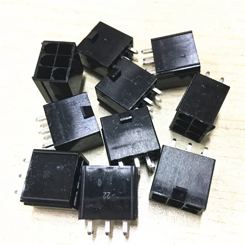 30 шт. 4 2 мм разъем 3928 1063 ПК Компьютерная видеокарта PCI E GPU 6Pin 5557 прямой контактный
