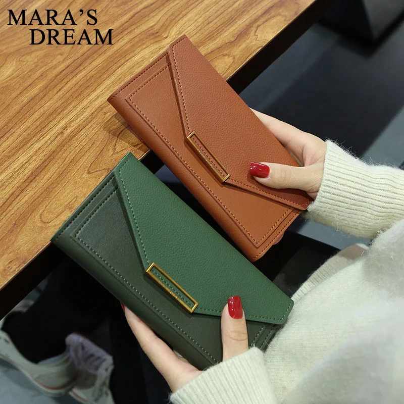 Женский Длинный кошелек Mara's Dream новый корейский в стиле ретро с