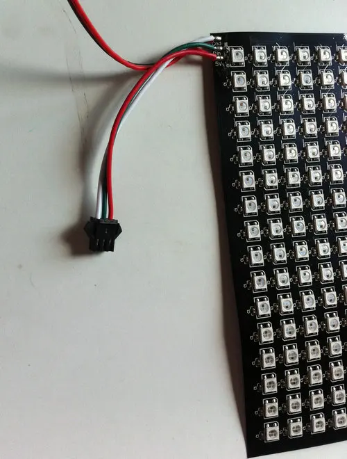 Гибкая светодиодная цифровая светильник SMD5050 RGB WS2812B 5 в постоянного тока ws2811